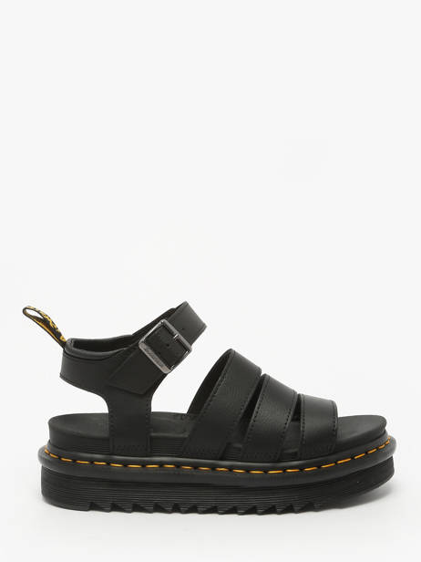 Sandalen Blaire Uit Leder Dr martens Zwart women 31520001