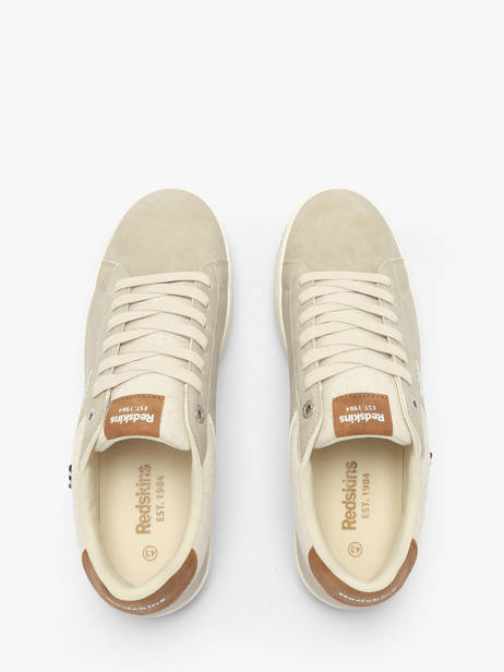 Sneakers Gunray Redskins Beige men GUNRAY ander zicht 4