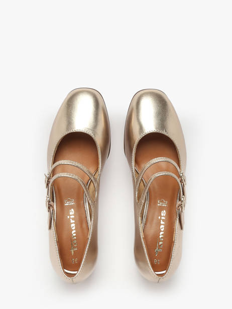 Pumps Uit Leder Tamaris Bruin women 44 ander zicht 4