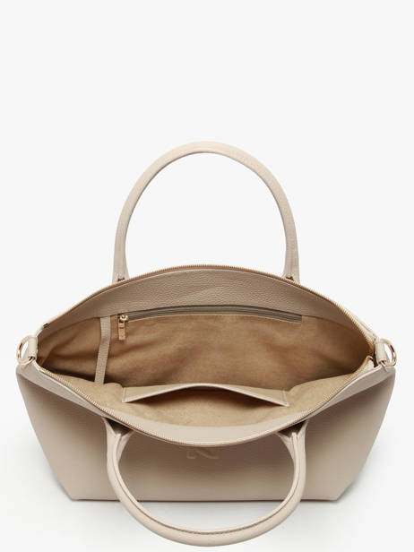 Handtassen Victoria Leder Nathan baume Beige victoria 88 ander zicht 3