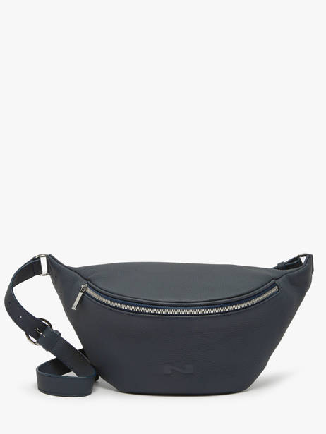 Belt Bag Large Derby Bis Leder Nathan baume Blauw n city 22