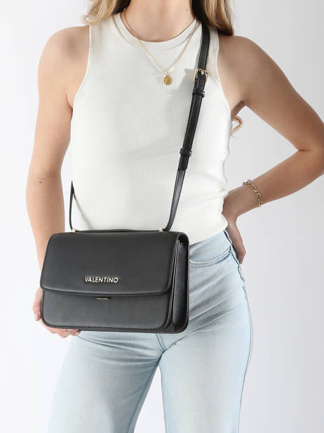 Cross Body Tas Flap Re Valentino Zwart flap re VBS8ZT09 ander zicht 1