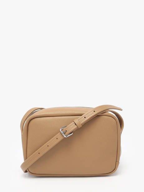 Cross Body Tas City Court Leder Lacoste Beige city court NF4506IE ander zicht 4