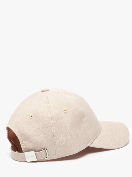 Pet Calvin klein jeans Beige monogram jacquard K612871 ander zicht 2