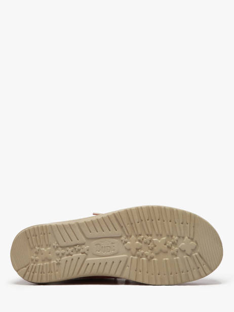 Mocassins Wally Braided Hey dude Rood men 40003 ander zicht 5