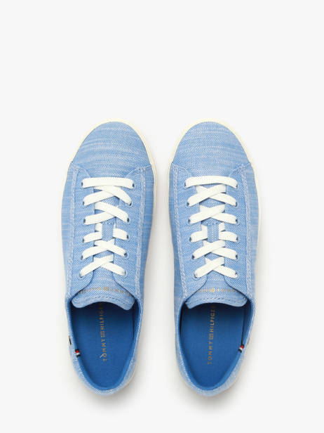 Sneakers Tommy hilfiger Blauw women 8561C30 ander zicht 3