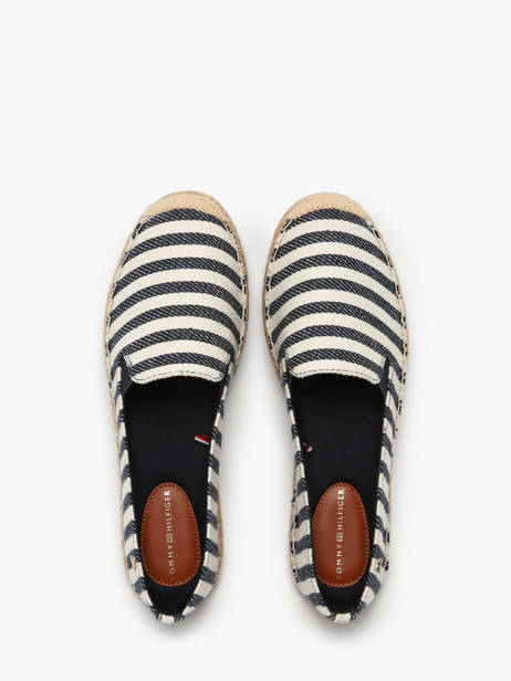 Espadrilles Tommy hilfiger Blauw women 86530GZ ander zicht 4