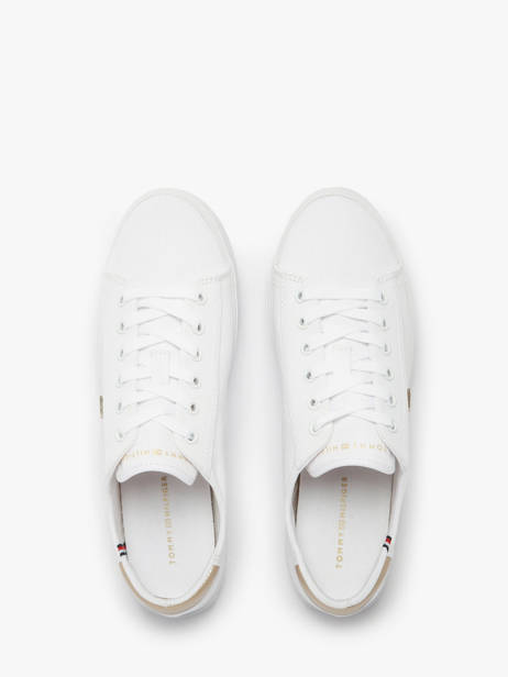 Sneakers Tommy hilfiger Wit women 8647YBS ander zicht 3