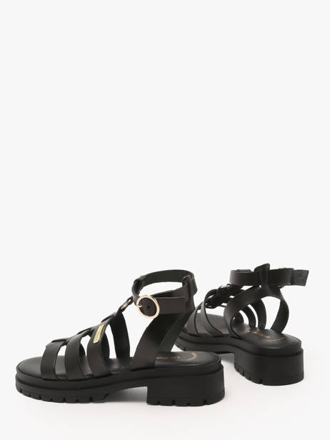 Sandalen Tobo Uit Leder Les tropeziennes Zwart women TOBO ander zicht 2