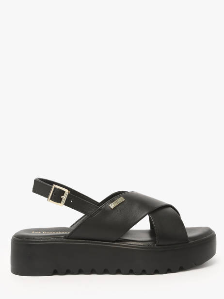 Sandalen Dorine Uit Leder Les tropeziennes Zwart women DORINE