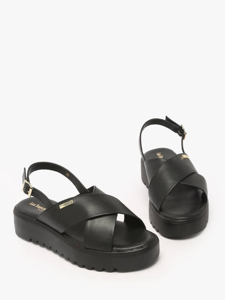 Sandalen Dorine Uit Leder Les tropeziennes Zwart women DORINE ander zicht 1