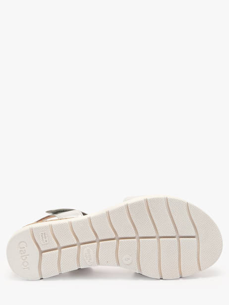 Sandalen Uit Leder Gabor Zilver women 10 ander zicht 4