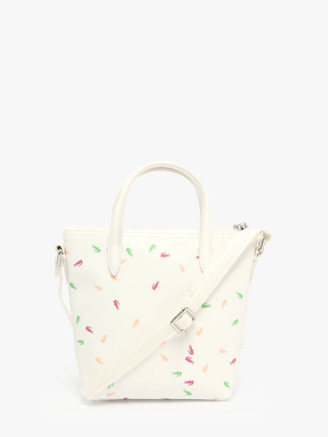Cross Body Tas L12.12 Season Lacoste Wit l12.12 season NF4993SJ ander zicht 4