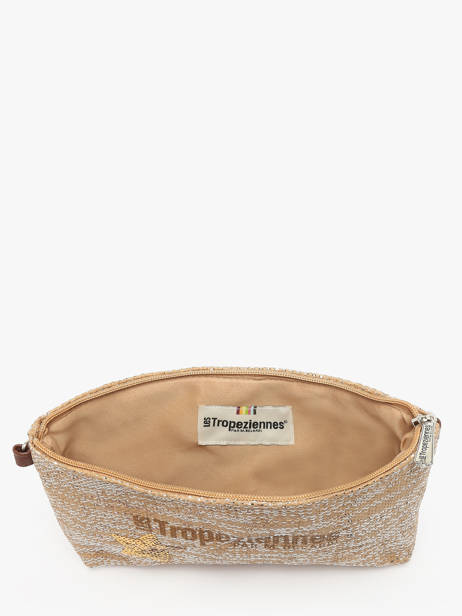 Cross Body Tas Panama Papier Les tropeziennes Beige panama TZ02 ander zicht 3