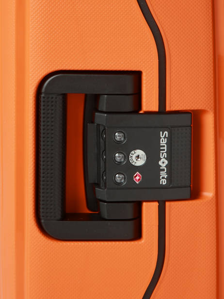 Harde Reiskoffer S'cure Samsonite Oranje s'cure 10U004 ander zicht 1