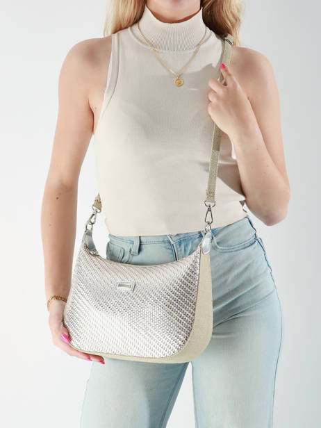 Cross Body Tas Moana Les tropeziennes Zilver moana TZ02 ander zicht 1