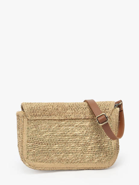 Cross Body Tas Estival Stro Le voyage en panier Beige estival PM894 ander zicht 4
