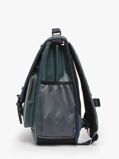 Rugzak Vintage North 2 Compartimenten Cameleon Blauw vintage north 28349-22 ander zicht 2