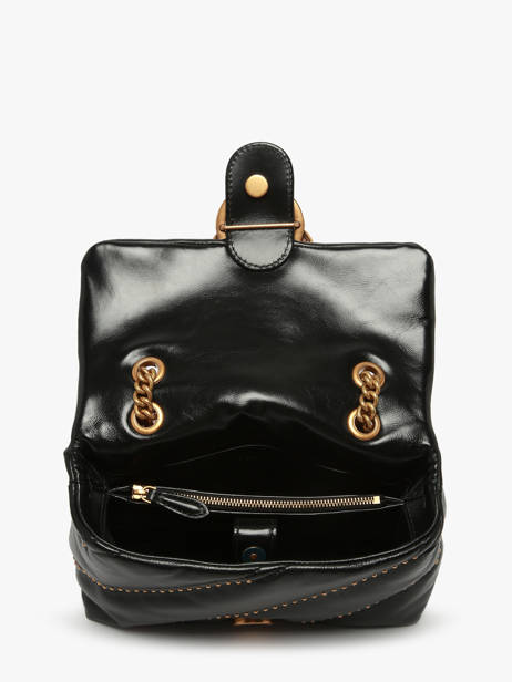Cross Body Tas Love Bag Puff Leder Pinko Zwart love bag puff A26T ander zicht 2