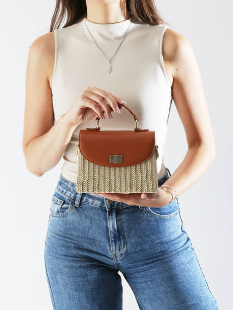 Cross Body Tas City Sun Miniprix Bruin city sun  MK84001 ander zicht 1