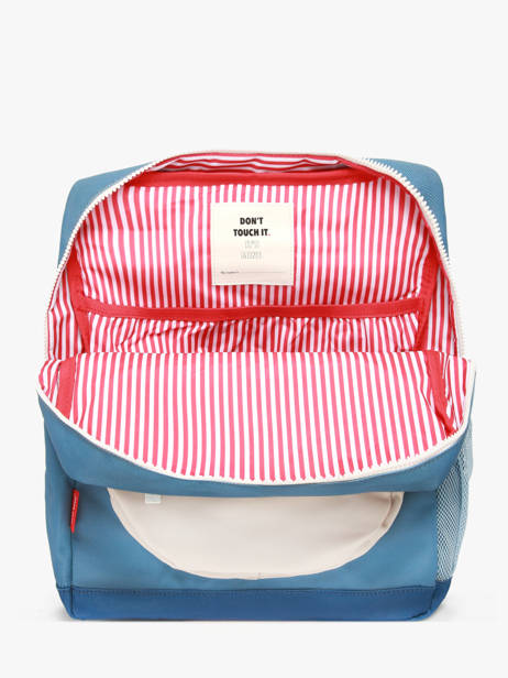 Rugzak Hello hossy Blauw cool kids S6 ander zicht 3