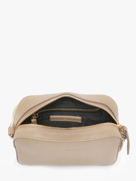 Cross Body Tas Th Logotape Polyurethaan Tommy hilfiger Bruin th logotape AW17450 ander zicht 2