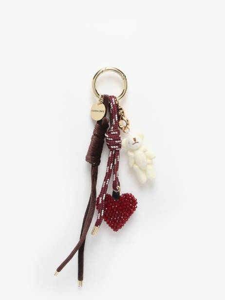 Bag Charm S Bear Viamailbag Rood long charm S