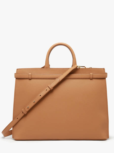 Handtas Faubourg Leder Lancel Bruin faubourg A13792 ander zicht 4