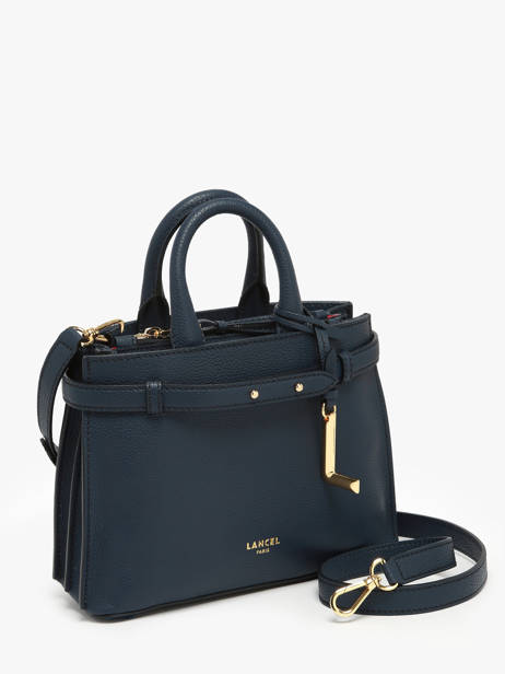 Cross Body Tas Faubourg Leder Lancel Blauw faubourg A13527 ander zicht 2