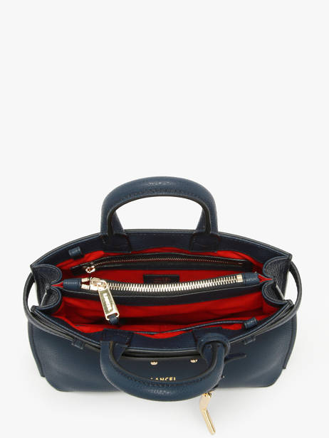Cross Body Tas Faubourg Leder Lancel Blauw faubourg A13527 ander zicht 3