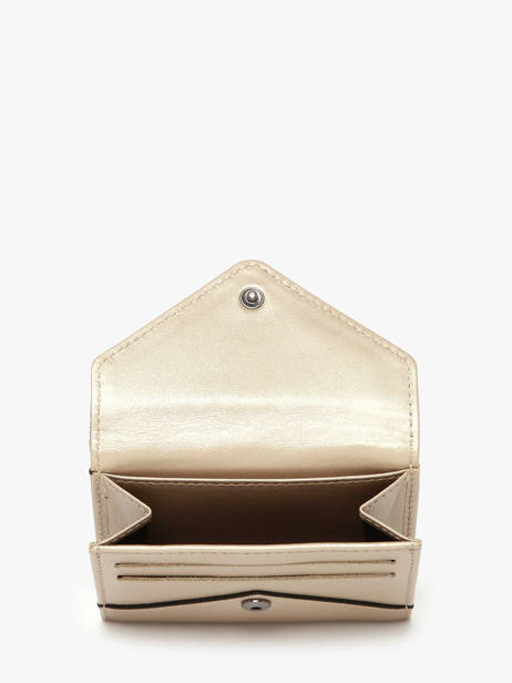 Portemonnee Leder Yves renard Goud enveloppe 29250 ander zicht 1