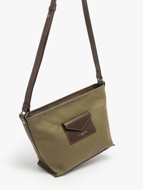 Cross Body Tas Canvas Kba Lancaster Groen canvas kba 51 ander zicht 2