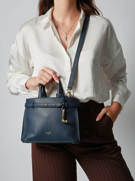Cross Body Tas Faubourg Leder Lancel Blauw faubourg A13527 ander zicht 1