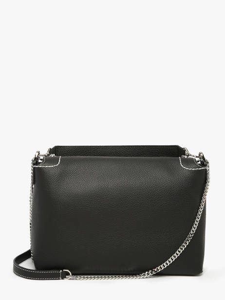 Cross Body Tas L Ninon Soft Leder Lancel Zwart ninon A13783 ander zicht 5