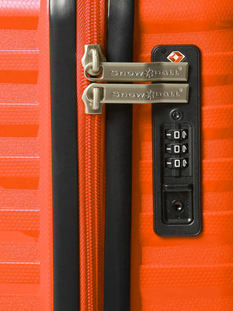 Handbagage Snowball Oranje travel 43803 ander zicht 1