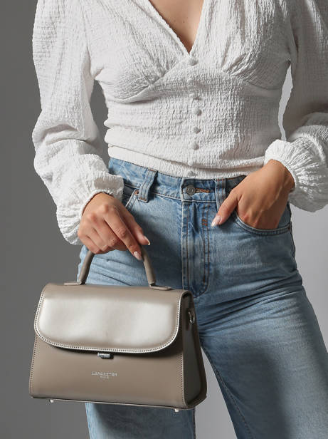 Cross Body Tas M Suave Leder Lancaster Beige suave even 17 ander zicht 1
