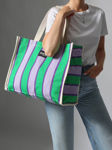 Schoudertas Birthday Katoen Hindbag Veelkleurig birthday R ander zicht 1