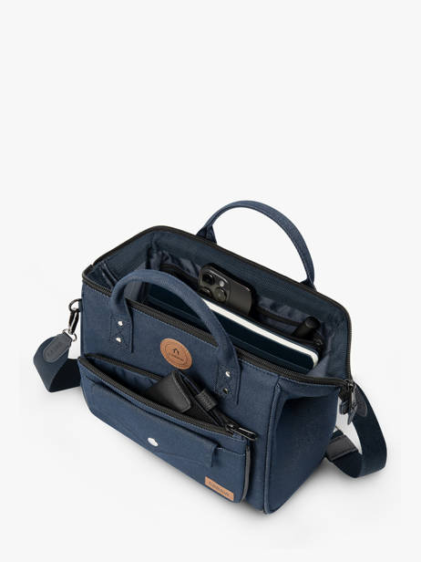 Cross Body Tas Crossbody Cabaia Blauw crossbody M ander zicht 1