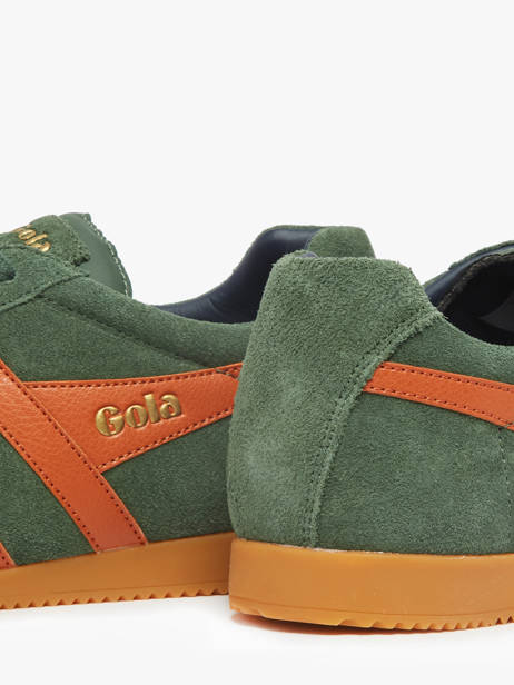 Sneakers Harrier Uit Leder Gola Groen men CMA192 ander zicht 2