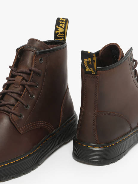 Enkellaarzen Uit Leder Dr martens Bruin men 41681200 ander zicht 2