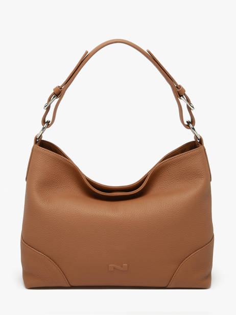Schoudertas Tango Bis Leder Nathan baume Bruin nathan 52