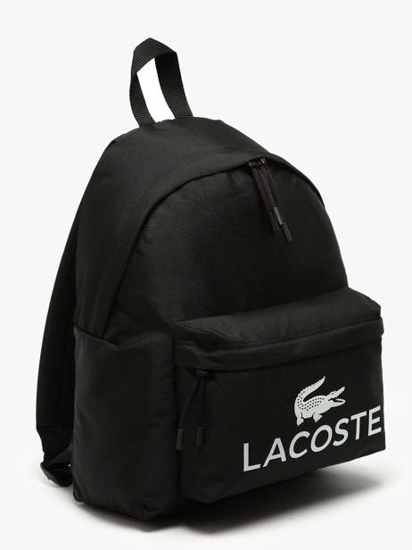 Rugzak Lacoste Zwart zt NU5182ZT ander zicht 2