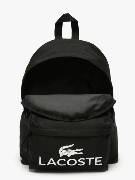 Rugzak Lacoste Zwart zt NU5182ZT ander zicht 3