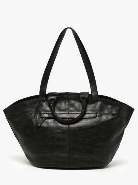 Schoudertas Heritage Leder Biba Zwart heritage LEB1L ander zicht 4