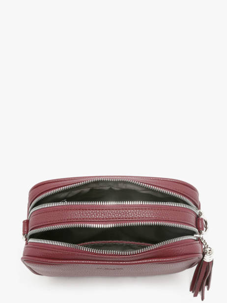 Cross Body Tas Grained Miniprix Violet grained HOWARD ander zicht 2