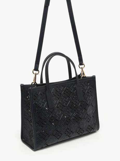 Handtas Th City Tommy hilfiger Blauw th city AW17500 ander zicht 2