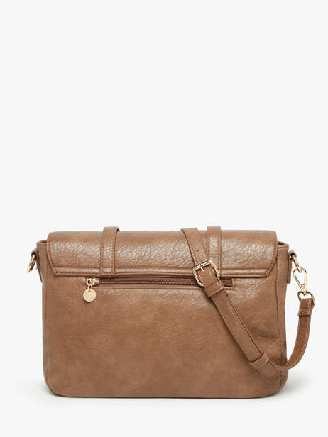 Cross Body Tas Bride Lulu castagnette Bruin bride ZAYANN ander zicht 3