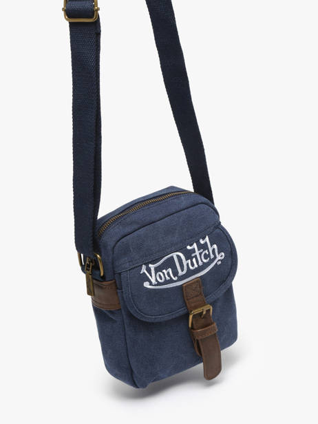 Cross Body Tas Naos Von dutch Blauw bags NAOS ander zicht 2