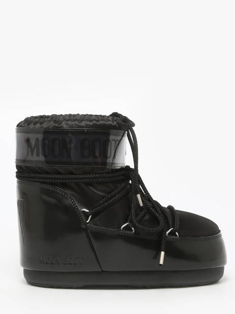 Boots Icon Low Glance Moon boot Zwart accessoires D1409350