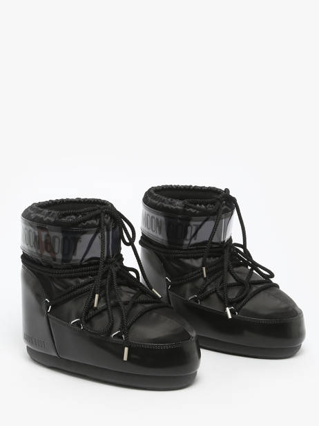 Boots Icon Low Glance Moon boot Zwart accessoires D1409350 ander zicht 1